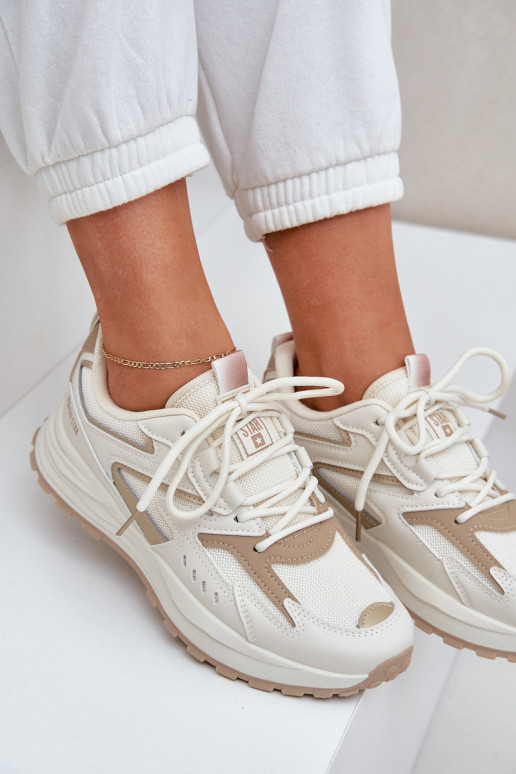 sportiniai bateliai  Big Star NN274A096 HI-POLY SYSTEM smėlio spalvos