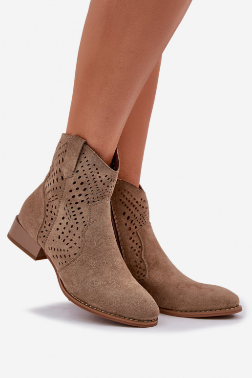 su aužūro elementais  Aulinukai žemu kulniuku smėlio spalvos Neliawen