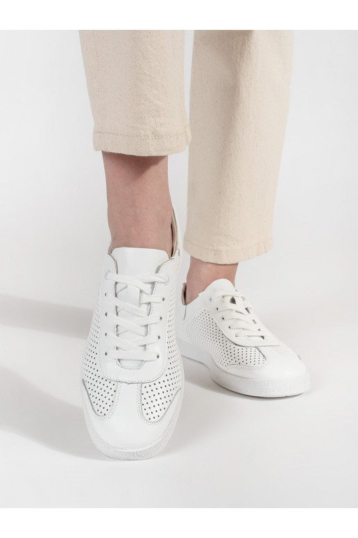 Baltos spalvos sportiniai bateliai  