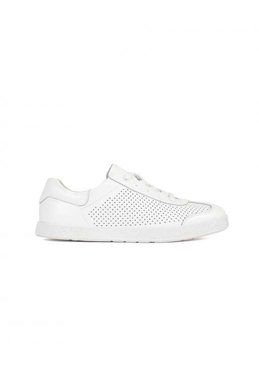 Baltos spalvos sportiniai bateliai  