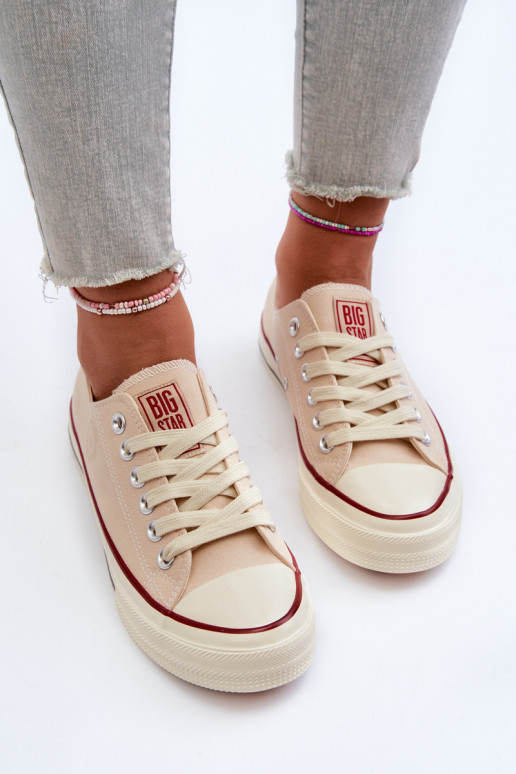  Laisvalaikio bateliai Big Star NN274272 smėlio spalvos