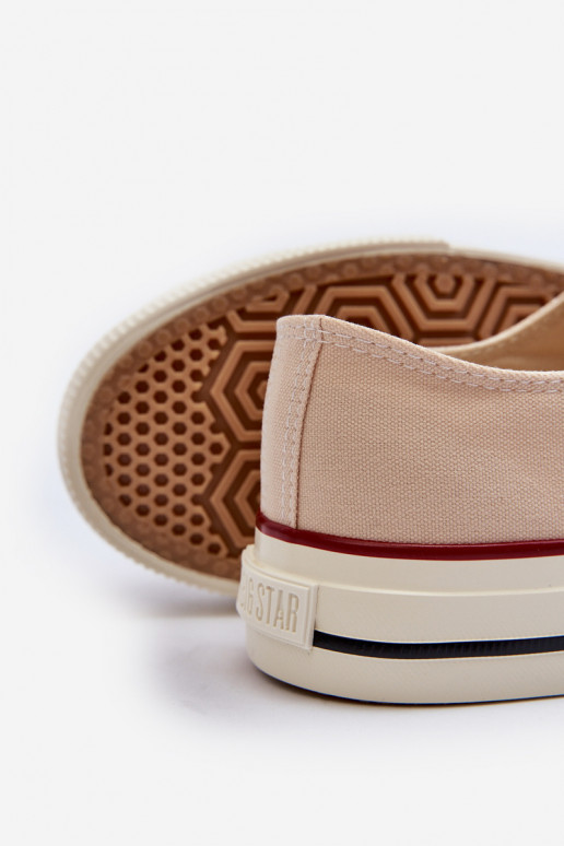  Laisvalaikio bateliai Big Star NN274272 smėlio spalvos