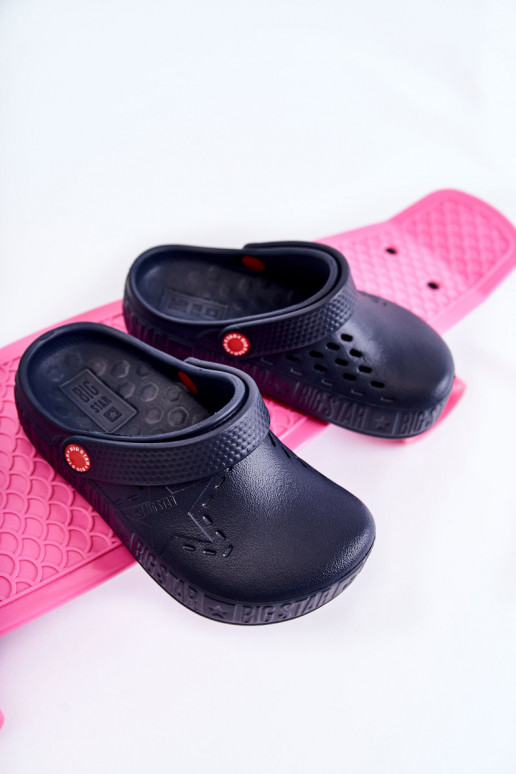 Vaikiški Lengvos šlepetės  Big Star II375002 tamsiai mėlynos spalvos