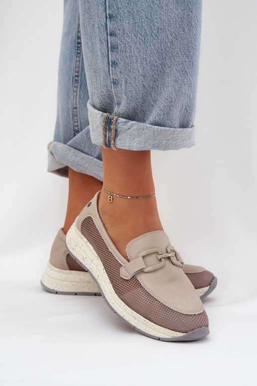    Mokasinai D&A TW210 pilkos spalvos