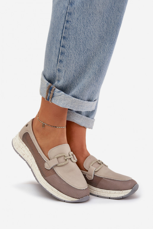    Mokasinai D&A TW210 pilkos spalvos