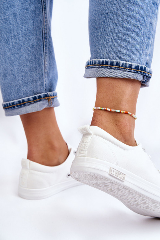   lygiapadžiai sportbačiai Big Star LL274058 baltos spalvos