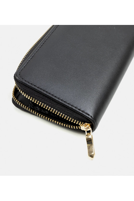 Juoda Elsa klasikinė piniginė