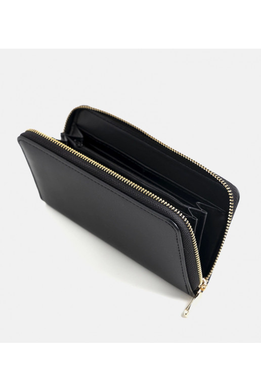 Juoda Elsa klasikinė piniginė