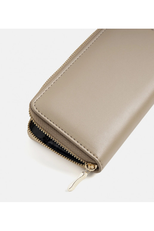 Smėlio spalvos klasikinė Elsa piniginė