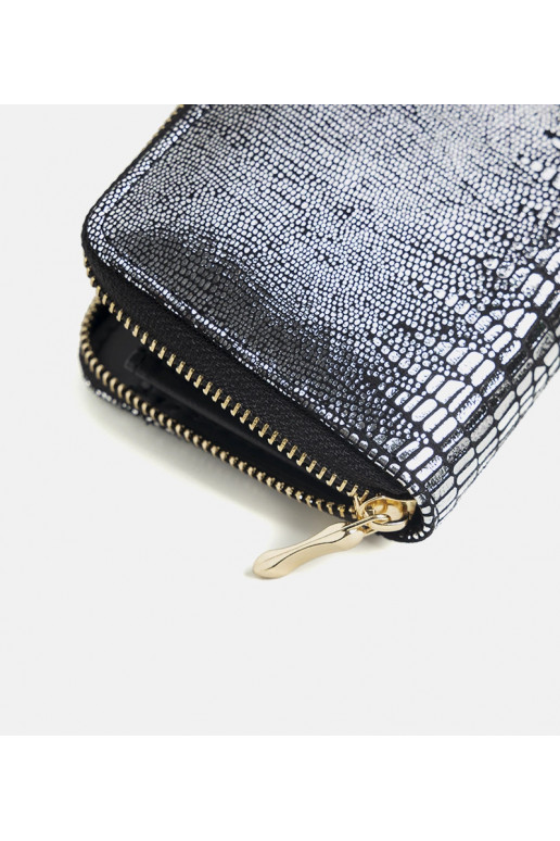 Sidabrinė blizganti Decosta piniginė