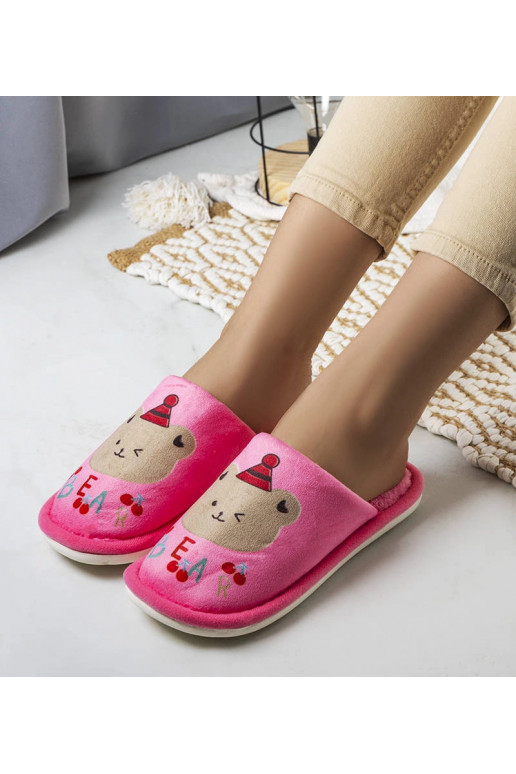 Tamsiai rožinės spalvos minkštos Bear...