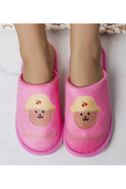 „Dialings“ rožinės minkštos šlepetės