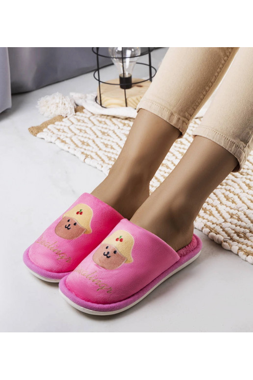 „Dialings“ rožinės minkštos šlepetės