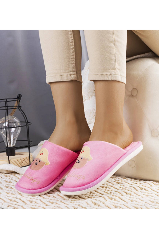 „Dialings“ rožinės minkštos šlepetės