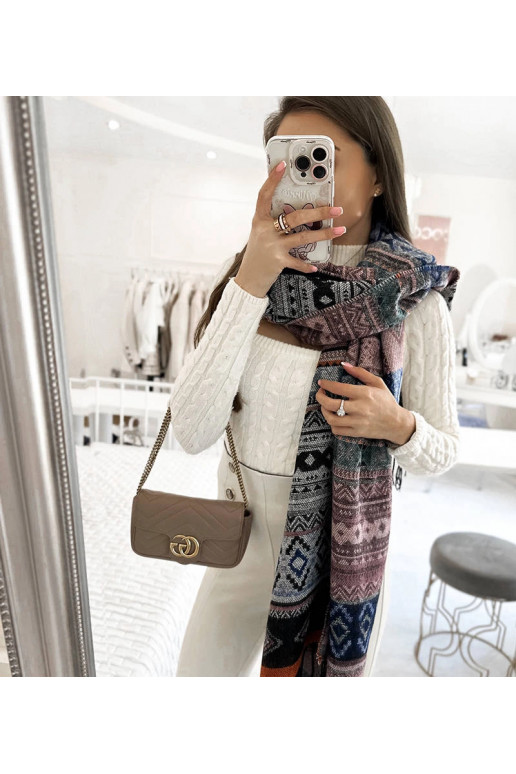 Kobe oranžinė skara