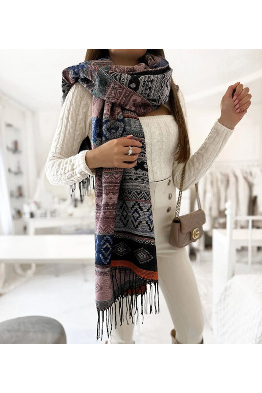 Kobe oranžinė skara