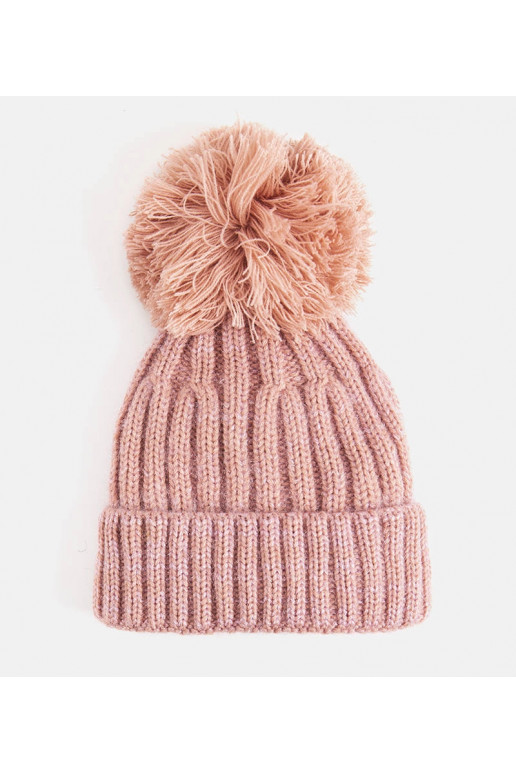 Karloti Pink Pompom Hat