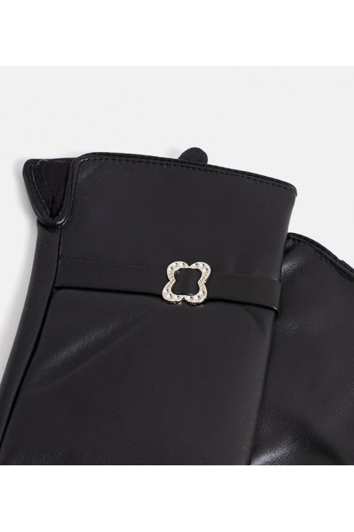 Juodos izoliuotos pirštinės su Clouti...