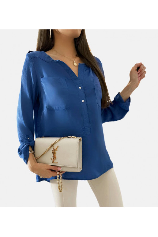 Clairs mėlyna palaidinė palaidinė Clairs mėlyna palaidinė palaidinė