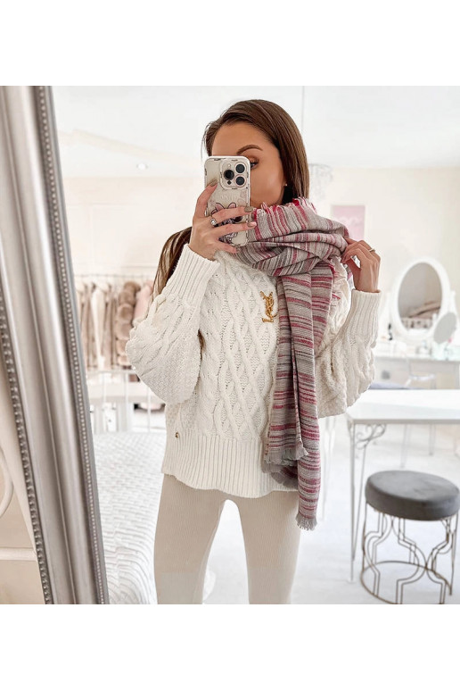 Violetinė Nyomi skara