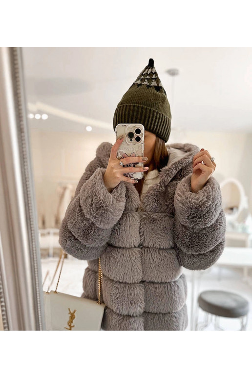 Tamsiai žalia Abner kepurė Tamsiai žalia Abner kepurė