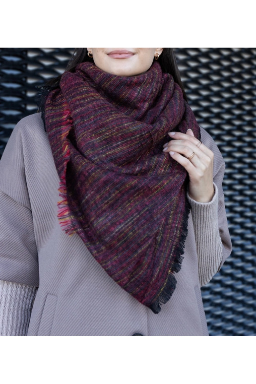 Nyomi bordo šalikas