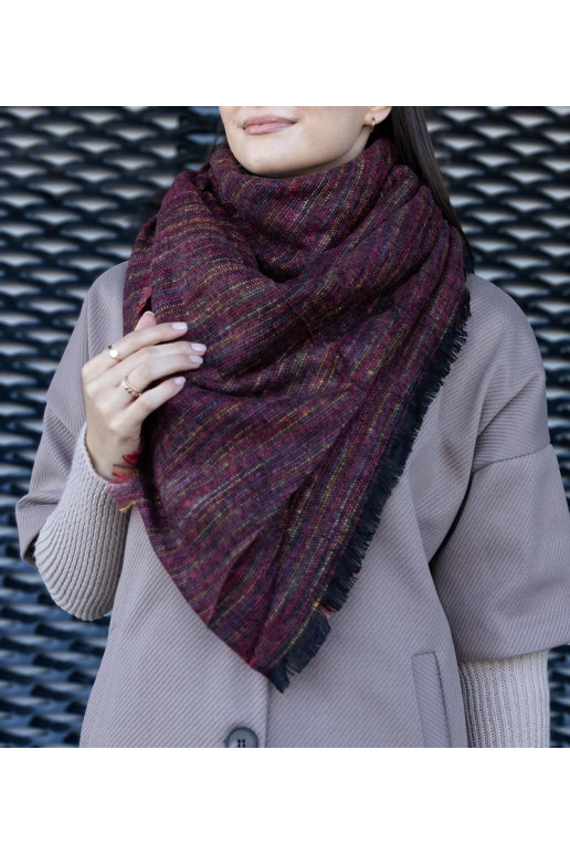 Nyomi bordo šalikas