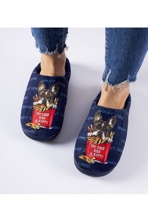 Tamsiai mėlynos minkštos prancūziškos...