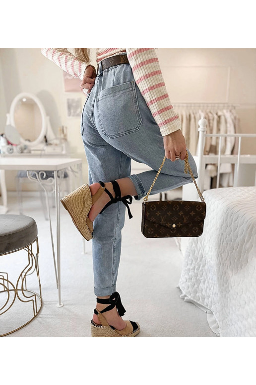 „Ailleboust Blue Mom Fit“ džinsai