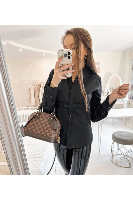 Juodi moteriški marškinėliai Babeti