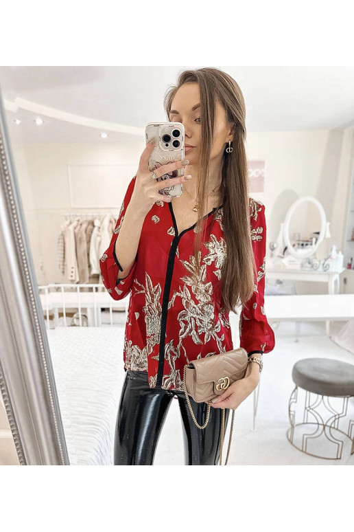 Raudono rašto Salois marškinėliai Raudono rašto Salois marškinėliai