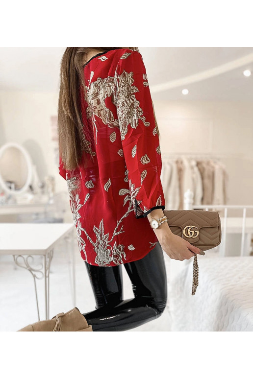 Raudono rašto Salois marškinėliai Raudono rašto Salois marškinėliai