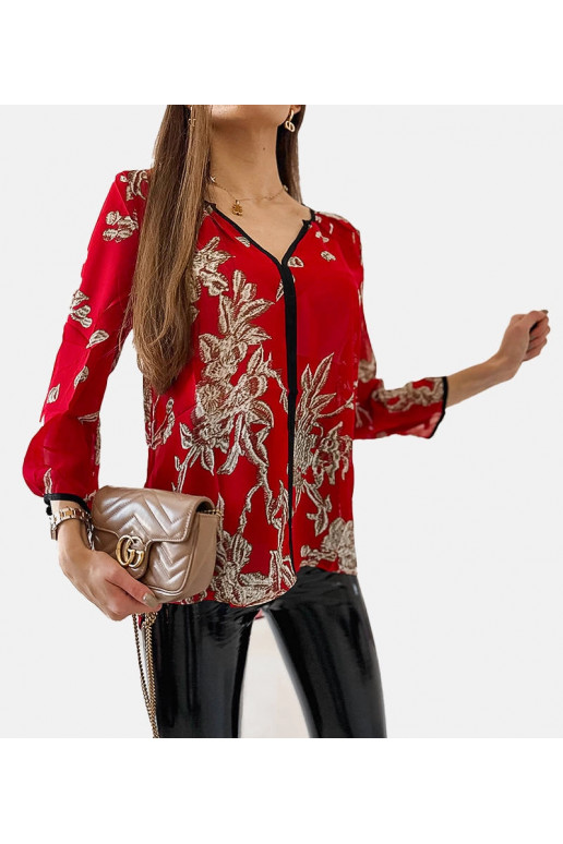 Raudono rašto Salois marškinėliai Raudono rašto Salois marškinėliai