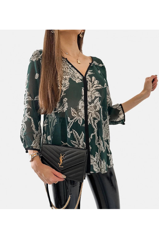 Žalios spalvos „Salois“ marškinėliai Žalios spalvos „Salois“ marškinėliai