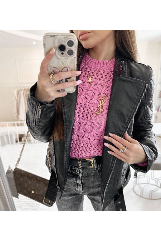 Juoda Deschamps dviratininko striukė