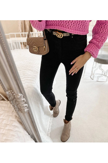 Juodos kelnės aukštu... 2