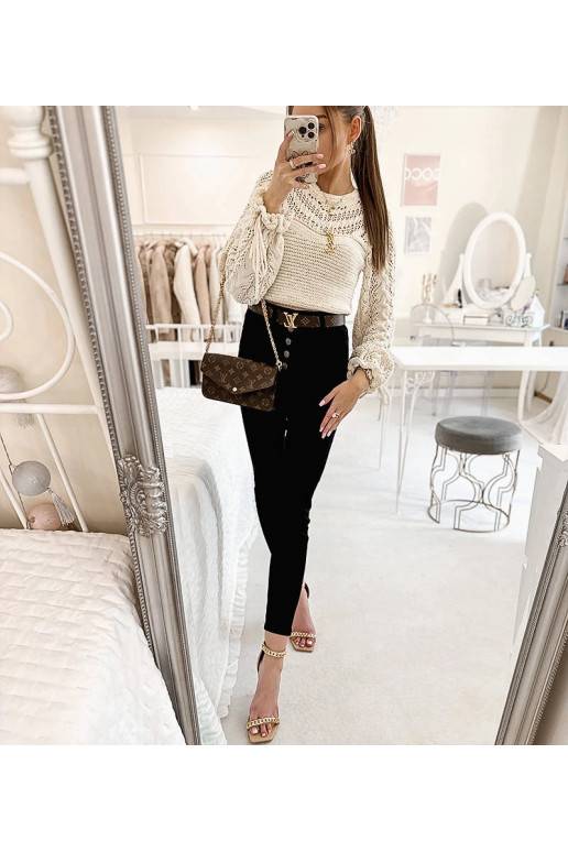 Juodos plonos Pelat kelnės aukštu... Juodos plonos Pelat kelnės aukštu...