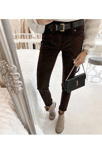 Rudos Lauzier audinio kelnės 2