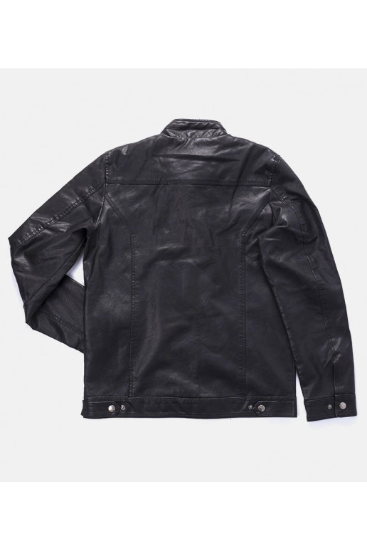 Leverett vyriška juoda dirbtinės odos...