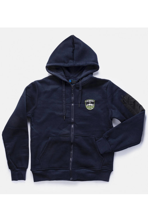 Tamsiai mėlynas vyriškas megztinis...