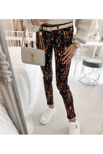 Claude Brown raštuotos kelnės