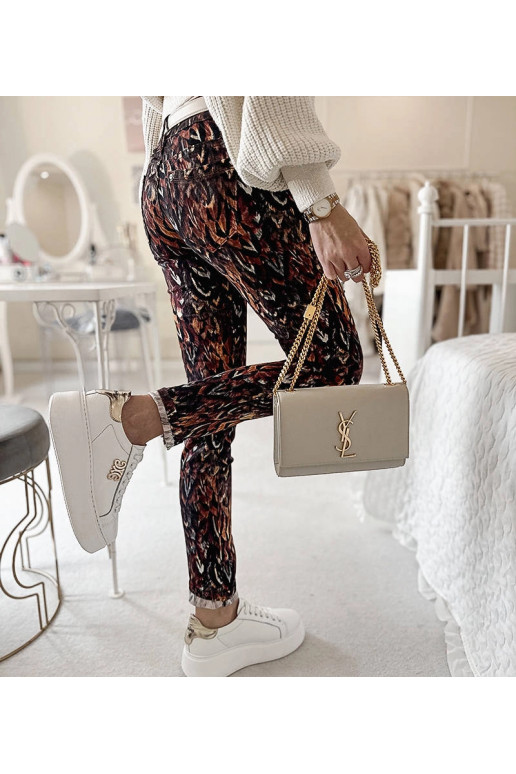 Claude Brown raštuotos kelnės