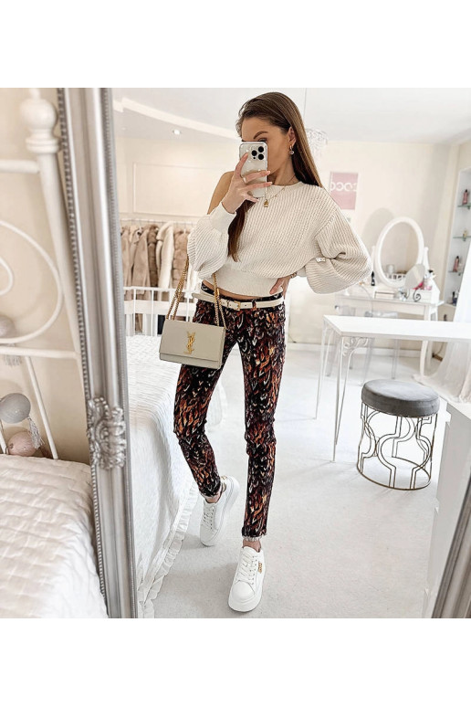 Claude Brown raštuotos kelnės