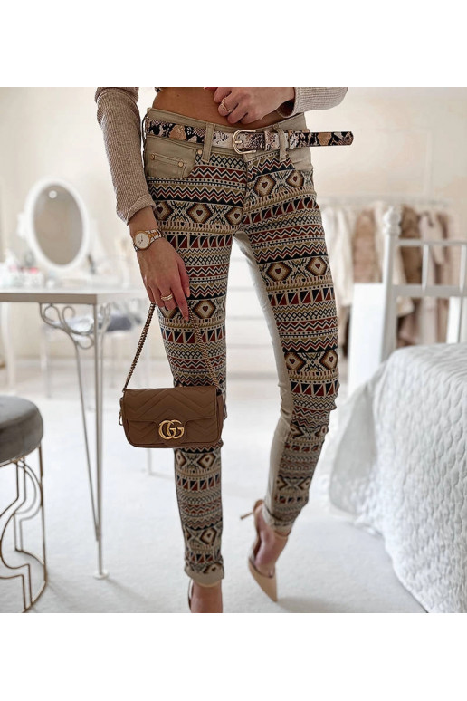 Smėlio spalvos Lévesque kelnės