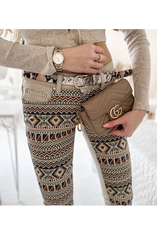 Smėlio spalvos Lévesque kelnės