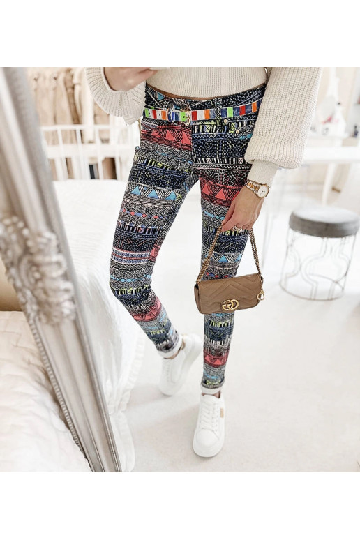 Moteriškos kelių spalvų Doria kelnės Moteriškos kelių spalvų Doria kelnės