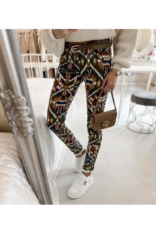 Daugiaspalvės moteriškos ilgos kelnės... Daugiaspalvės moteriškos ilgos kelnės...