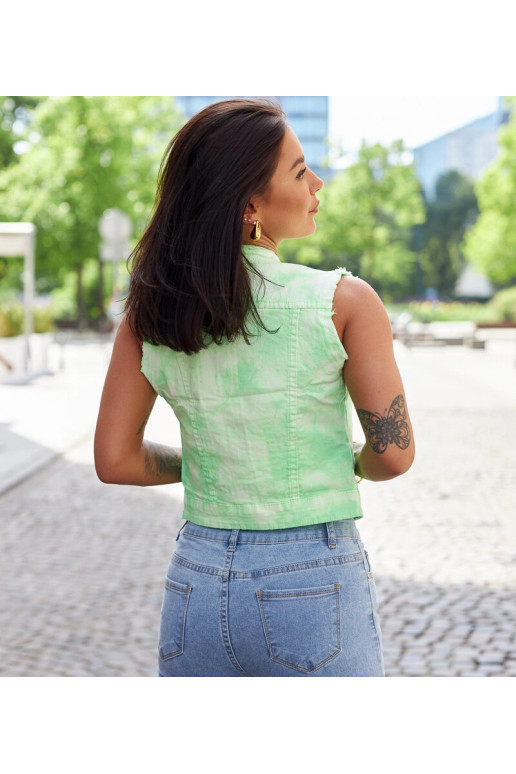 Žalia moteriška liemenė Palerma