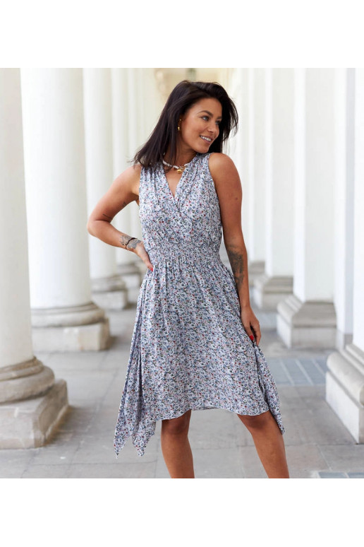 Lodovica daugiaspalvė gėlėta suknelė Lodovica daugiaspalvė gėlėta suknelė