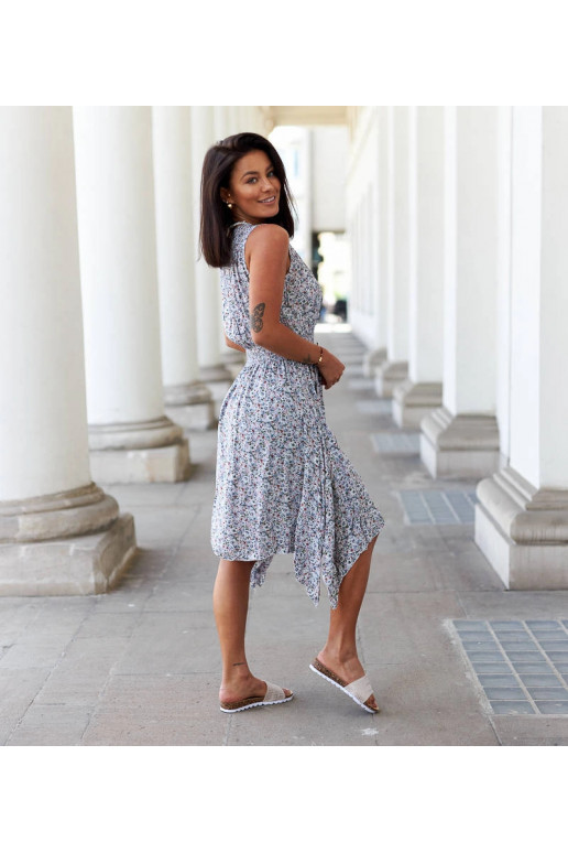 Lodovica daugiaspalvė gėlėta suknelė Lodovica daugiaspalvė gėlėta suknelė